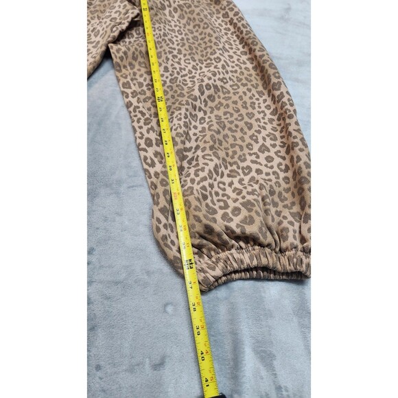 Victoria's Secret Women's Size L Leopard Ivy Fleece Oversized Sweatpants NWT - Picture 7 of 7